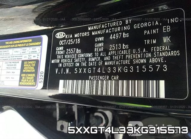 5XXGT4L33KG315573 фото 10