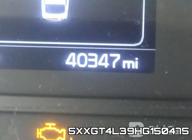 5XXGT4L39HG150475 фото 8