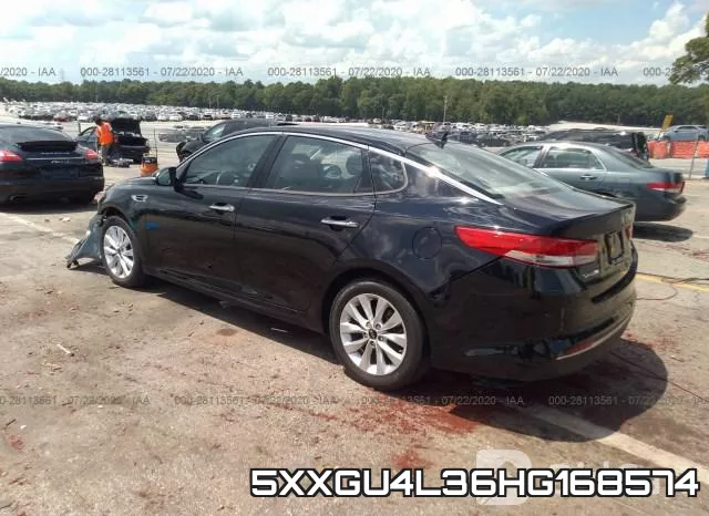 5XXGU4L36HG168574 фото 4