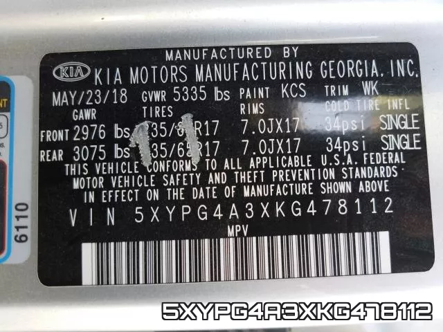 5XYPG4A3XKG478112 фото 2