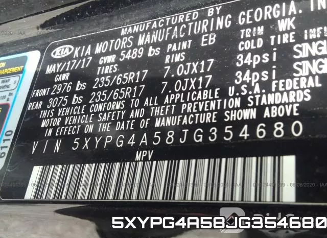5XYPG4A58JG354680 фото 10