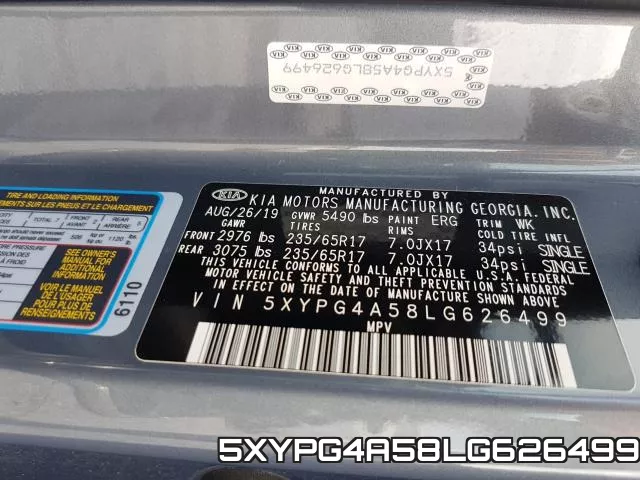 5XYPG4A58LG626499 фото 2
