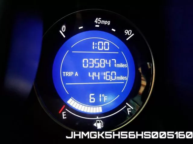 JHMGK5H56HS005160 фото 8