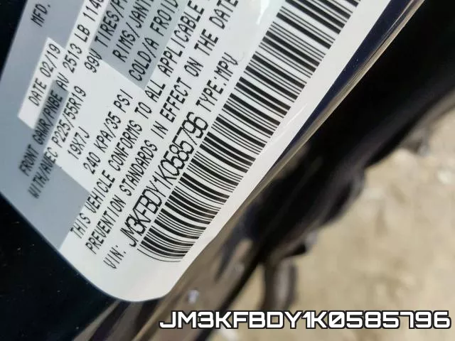JM3KFBDY1K0585796 фото 2