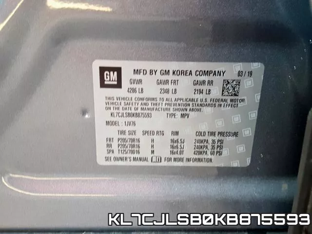 KL7CJLSB0KB875593 фото 2