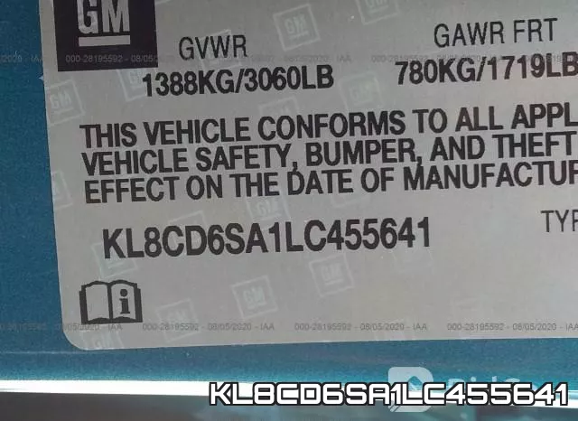 KL8CD6SA1LC455641 фото 10