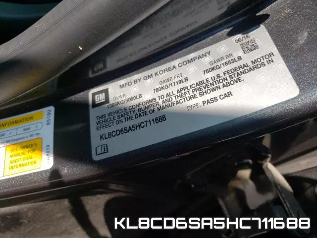 KL8CD6SA5HC711688 фото 2