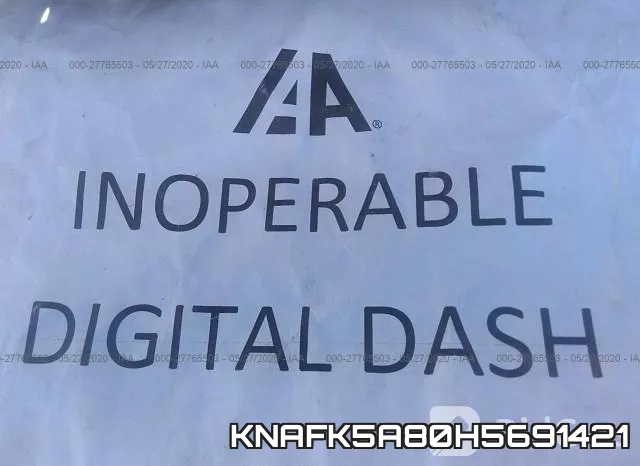 KNAFK5A80H5691421 фото 8