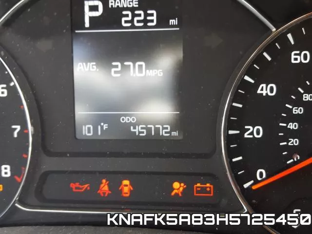 KNAFK5A83H5725450 фото 9