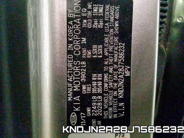 KNDJN2A28J7586232 фото 2