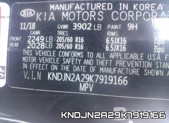KNDJN2A29K7919166 фото 10