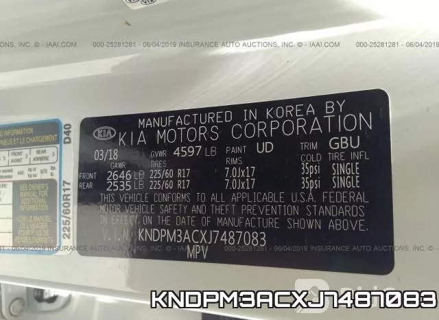 KNDPM3ACXJ7487083 фото 10