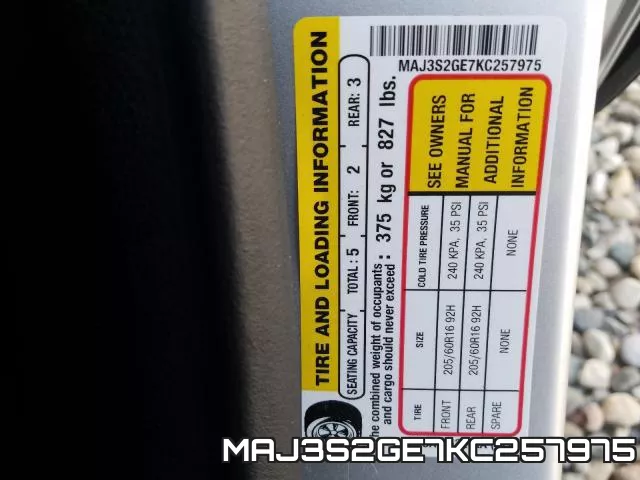 MAJ3S2GE7KC257975 фото 2