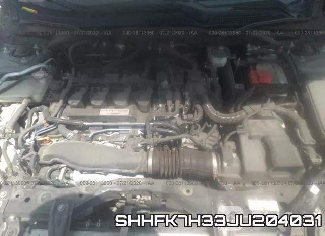 SHHFK7H33JU204031 фото 2