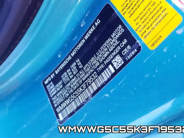 WMWWG5C55K3F79532 фото 2