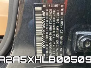 WP1AA2A5XHLB00509 фото 2
