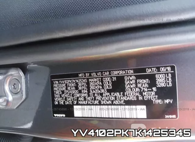 YV4102PK7K1425345 фото 10