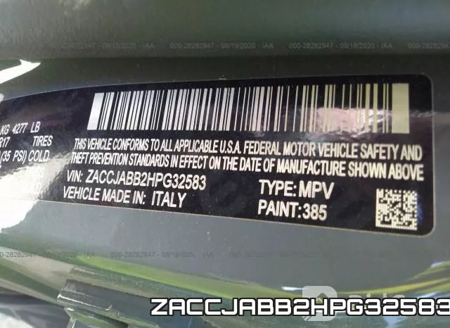 ZACCJABB2HPG32583 фото 10