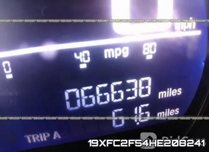 19XFC2F54HE208241 фото 8