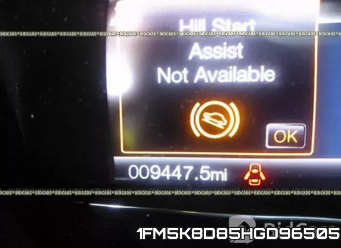 1FM5K8D85HGD96505 фото 8