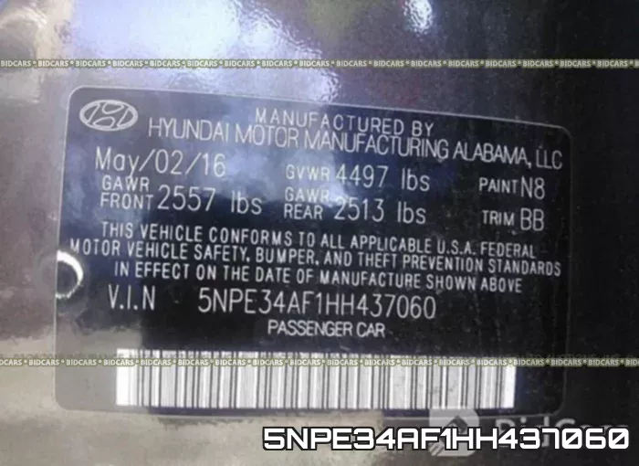 5NPE34AF1HH437060 фото 9