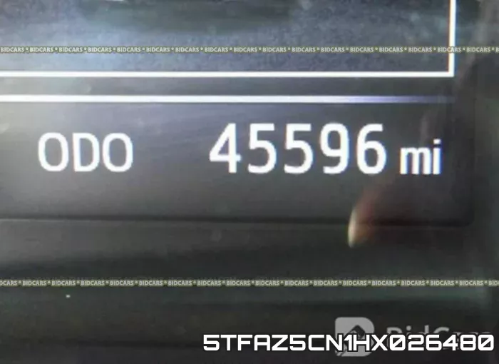 5TFAZ5CN1HX026480 фото 8