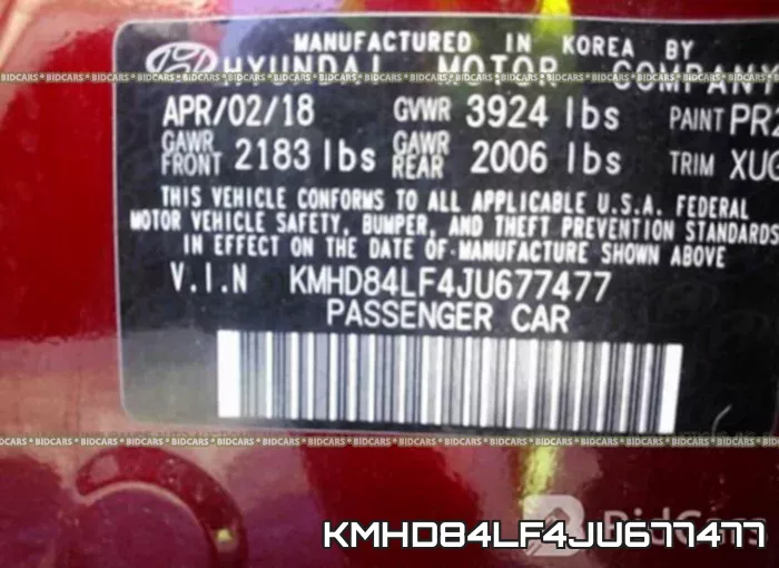 KMHD84LF4JU677477 фото 10