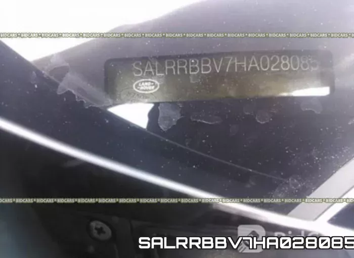 SALRRBBV7HA028085 фото 10