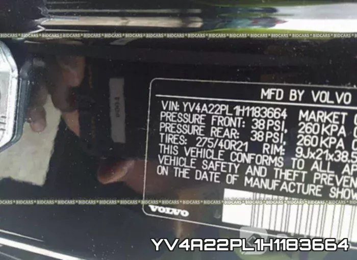 YV4A22PL1H1183664 фото 10