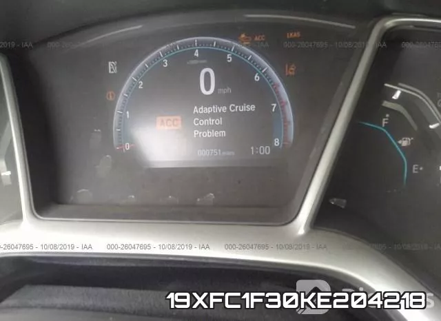 19XFC1F30KE204218 фото 8