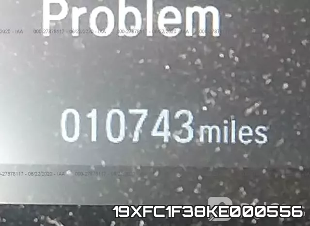 19XFC1F38KE000556 фото 8