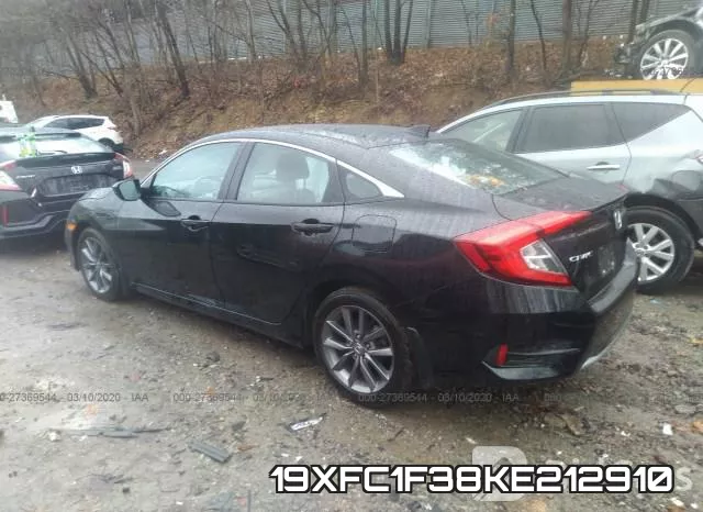 19XFC1F38KE212910 фото 3