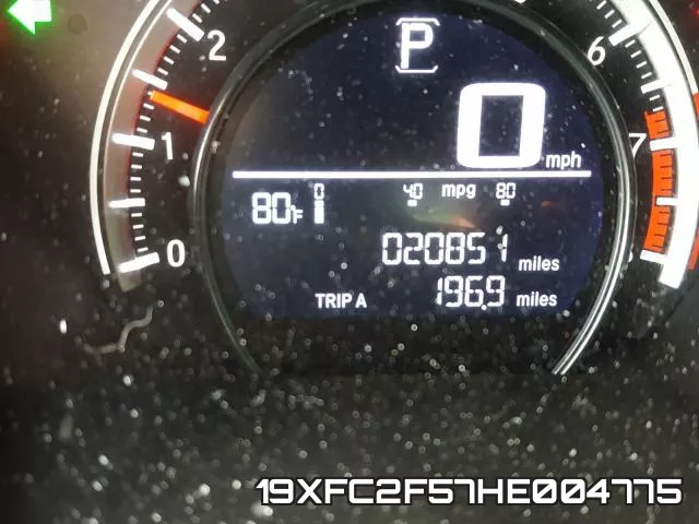 19XFC2F57HE004775 фото 9