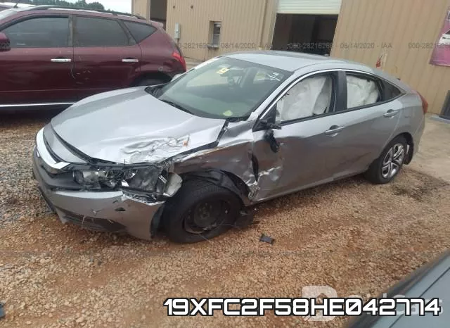 19XFC2F58HE042774 фото 3