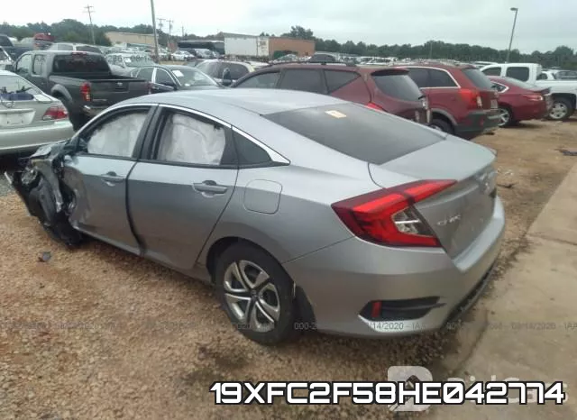 19XFC2F58HE042774 фото 4