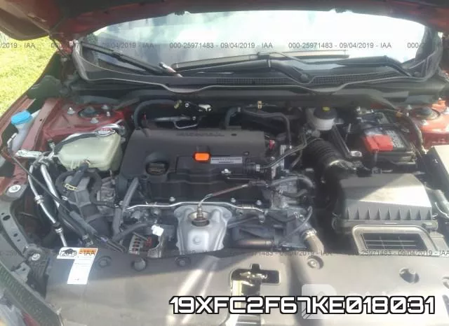 19XFC2F67KE018031 фото 2