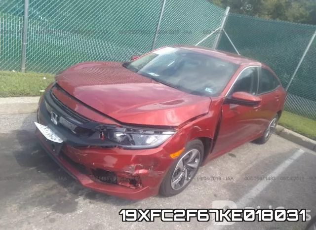 19XFC2F67KE018031 фото 3