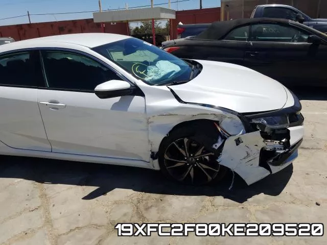 19XFC2F80KE209520 фото 10
