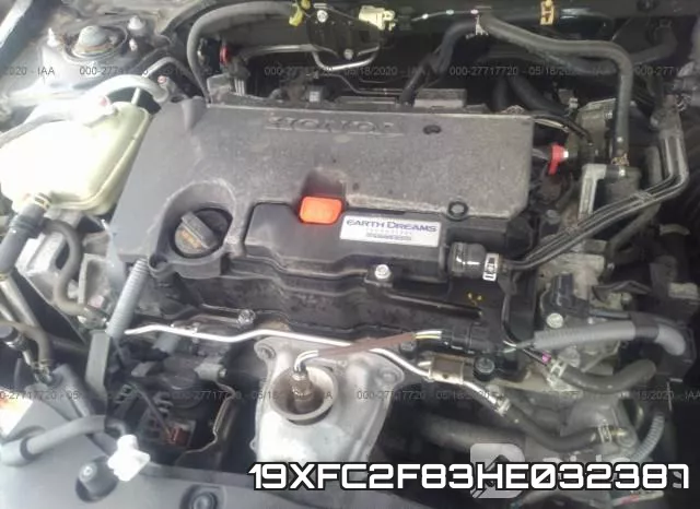 19XFC2F83HE032387 фото 2