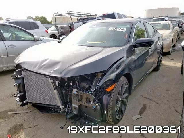 19XFC2F83LE200361 фото 3