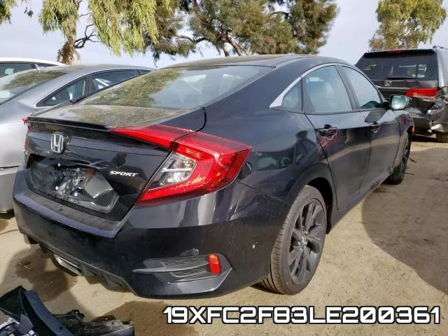 19XFC2F83LE200361 фото 5
