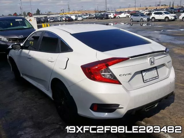 19XFC2F88LE203482 фото 4
