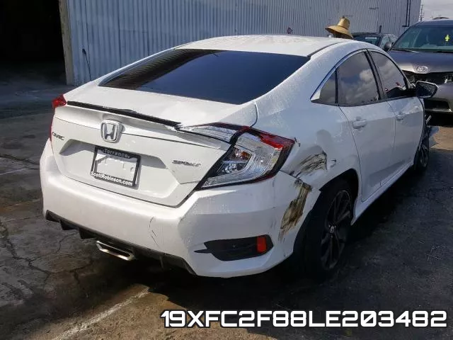 19XFC2F88LE203482 фото 5