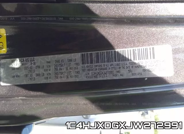 1C4HJXDGXJW272991 фото 10
