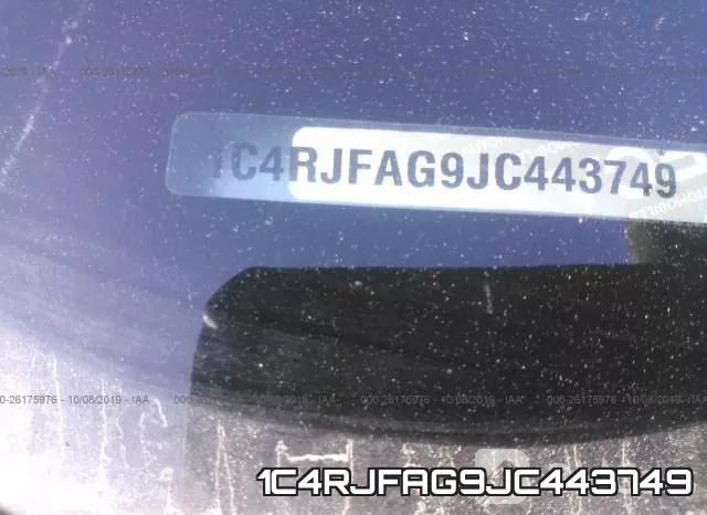 1C4RJFAG9JC443749 фото 10