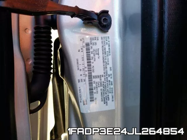 1FADP3E24JL264854 фото 2