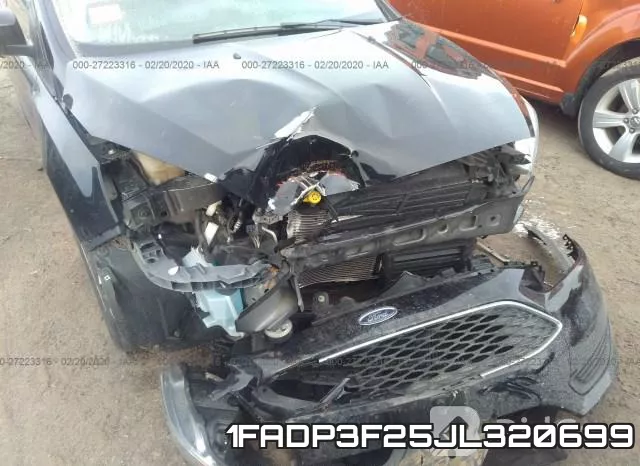 1FADP3F25JL320699 фото 7