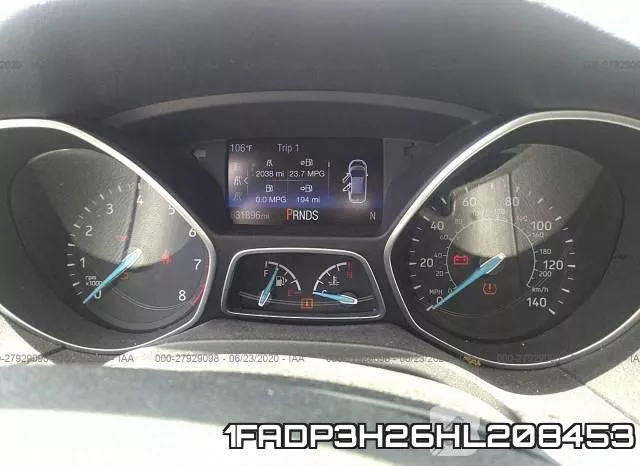 1FADP3H26HL208453 фото 8