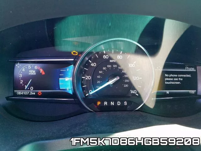 1FM5K7D86HGB59208 фото 9