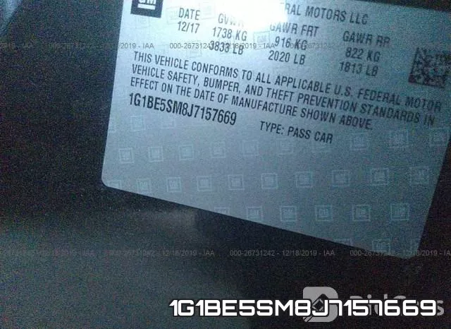 1G1BE5SM8J7157669 фото 10